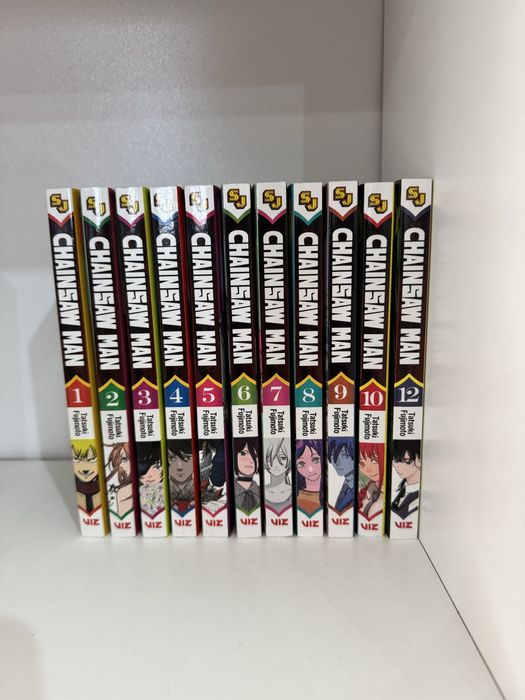 Chainsaw Man manga 1-10, 12