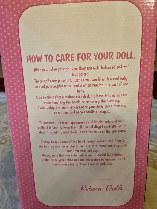 Виниловая живая кукла Reborn