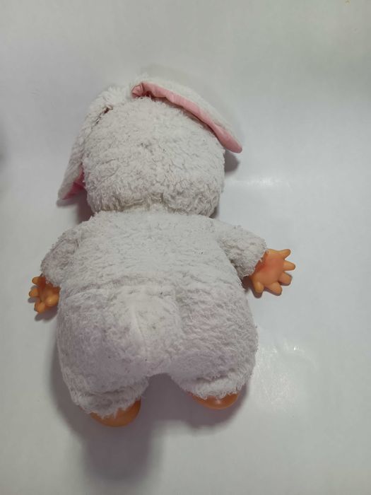 Jucarie Iepuras Aradeanca, de colectie, 35 cm, Perioada comunista RSR