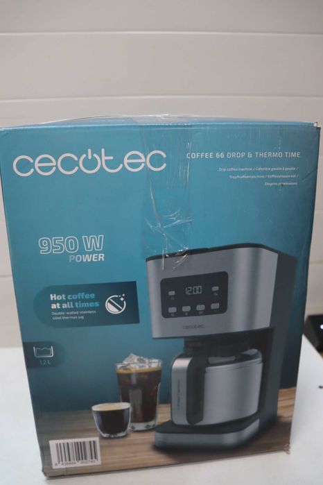 Кафемашина Cecotec Coffee 66 Drop, 950W, 1.2л 10чаши, LCD