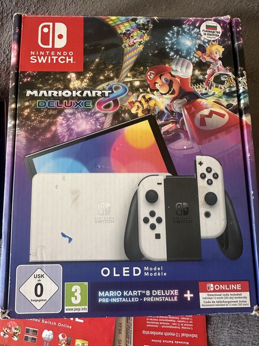 Nintendo Switch OLED Mario Kart 8 Deluxe Edition