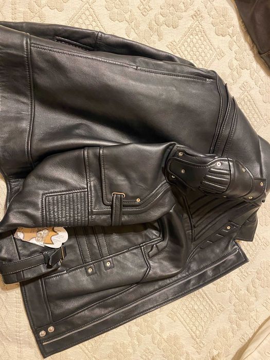 Geaca Piele Rock Motociclist XL