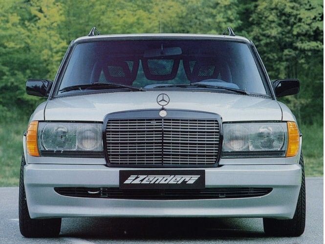 Zender/Koenig Specials Mercedes W123 C123 Rear Boot Spoiler Спойлер