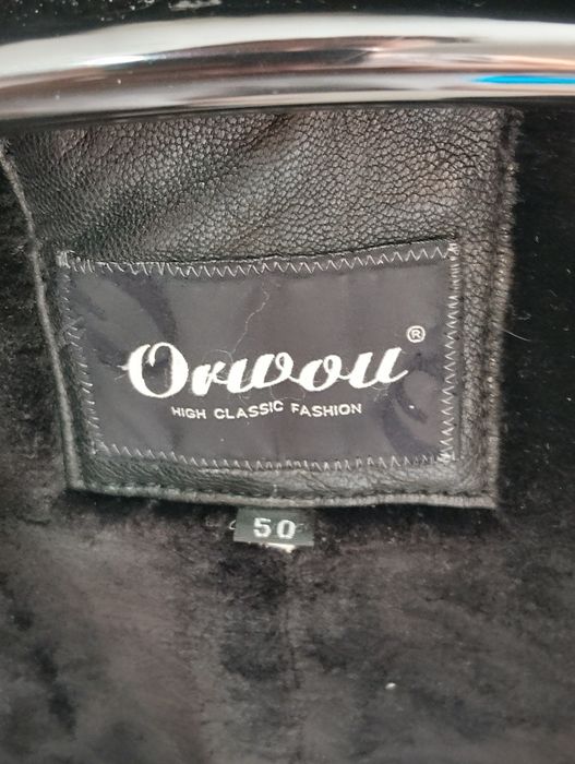 Мужская дублёнка 50-52 размер