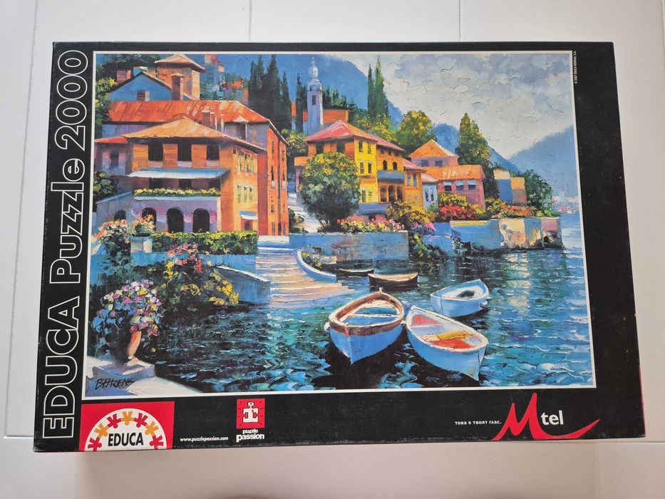 Пъзели Educa 1000, 1500 и 2000 части