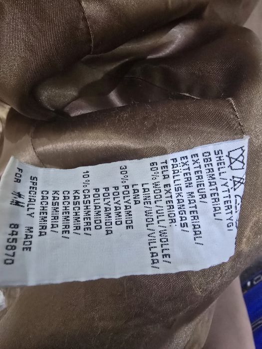 Дамско палто вълна+кашмир