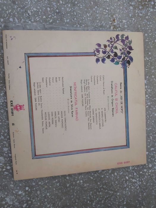 Poveste Califul si cadiul / Neanfricatul Farhad vinil disc