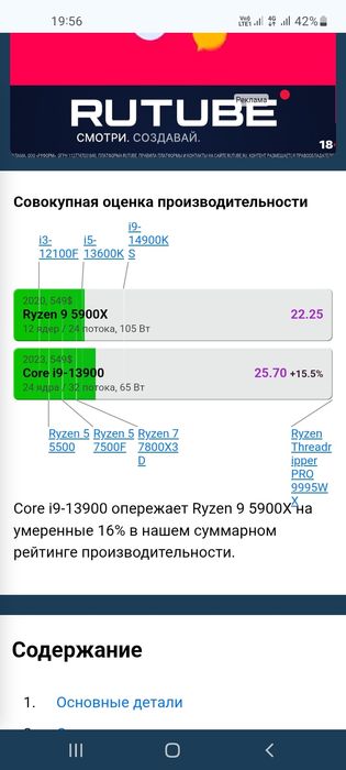 Системник I9 13900ES/RX 6900XT