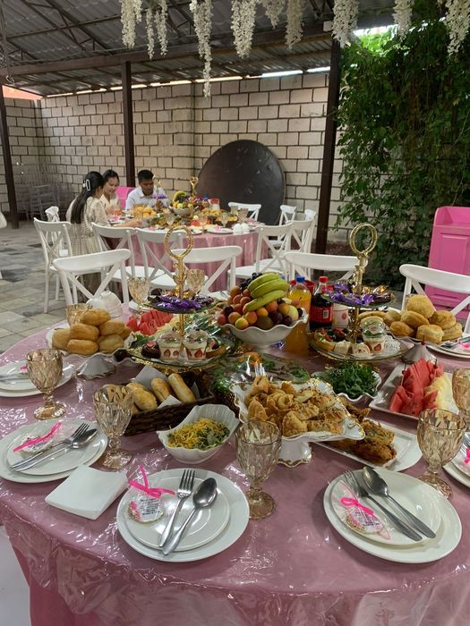 Прокат стол стулья элитный посуда