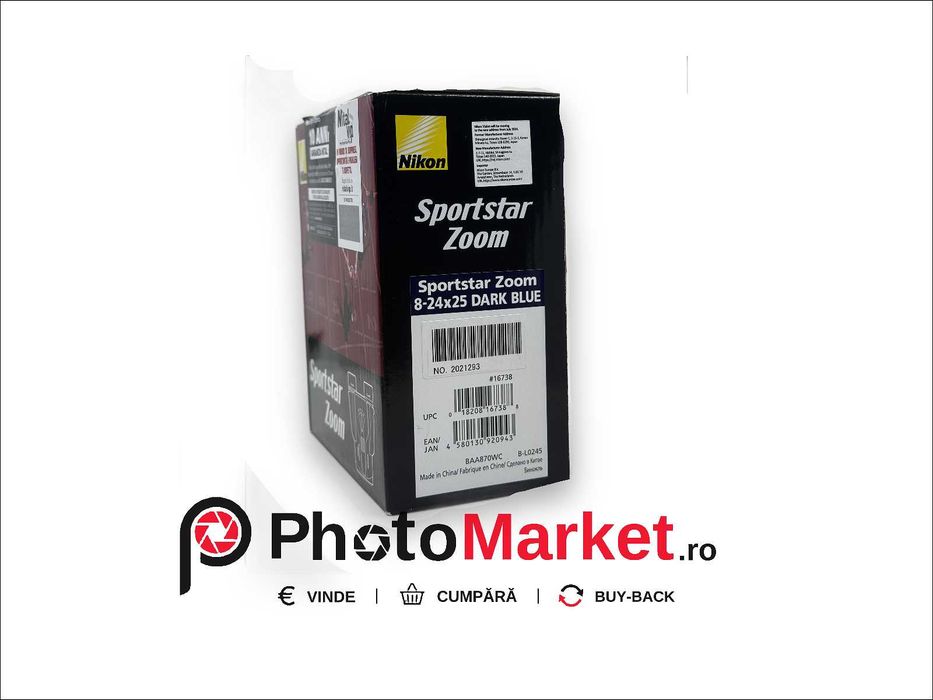 Binoclu Nikon SportStar ZOOM 8-24X25 - nou - Factura + Garantie!