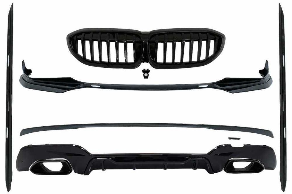 Pachet Exterior Extensii BMW Seria 3 G20 Sedan (2018-2022) M340i Competition Look