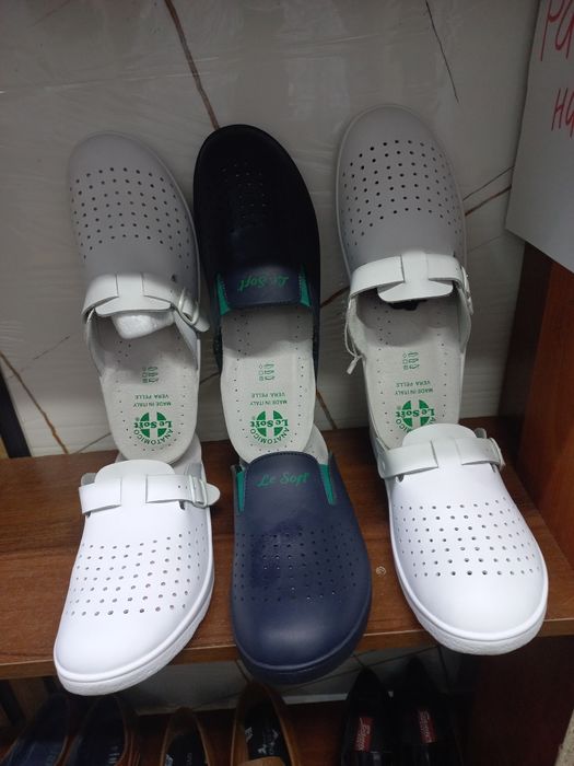 Кожаная обувь из  Италии