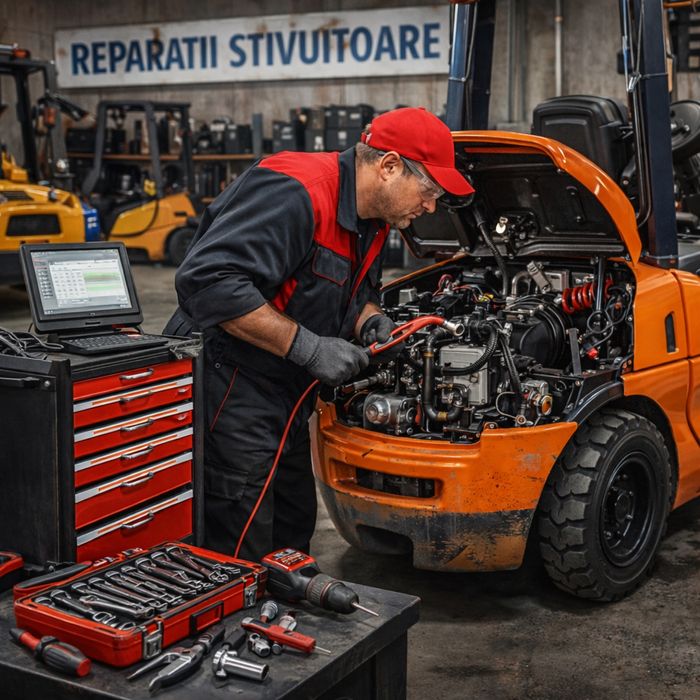 Servicii de reparații pentru stivuitoare și utilaje industriale