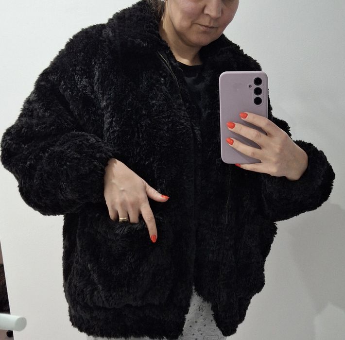 Н&М  черно палто