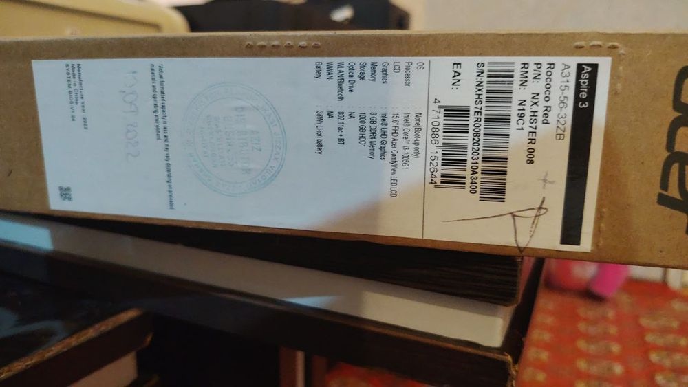 Noutbuk Acer core i3