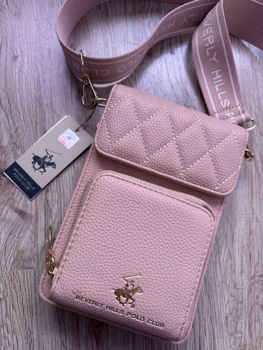 Нова чанта Beverly Hills Polo Club – розова