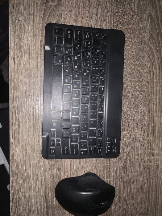 Игровая мышка JETACCESSOM-96 BW и блютуз клавиатура 3.0