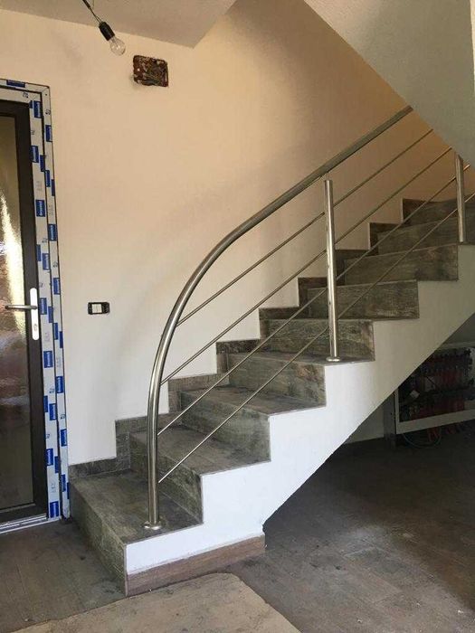 Balustrade sticla securizata & Balustrade din Inox