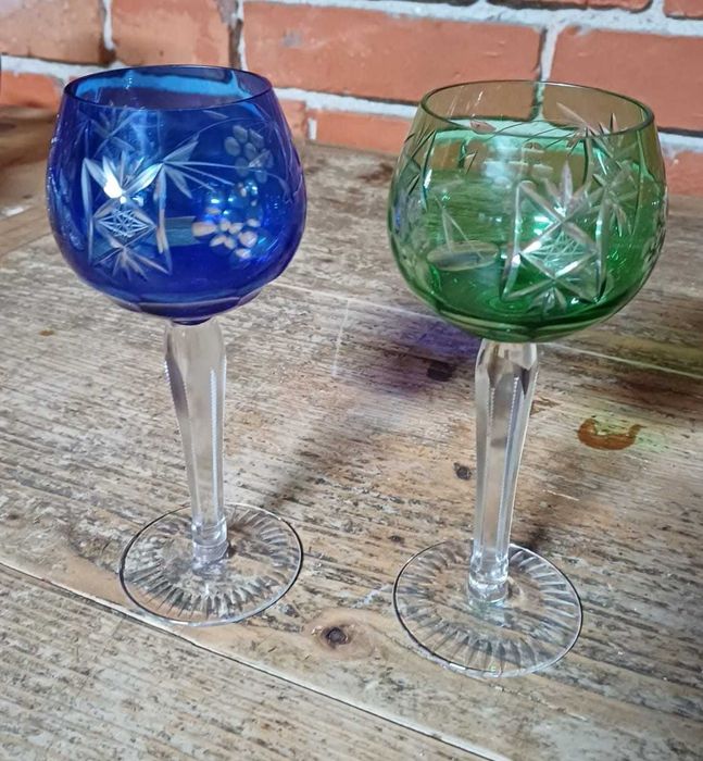 Pahare și sticle din cristal și sticlă  – 70 buc, modele diverse