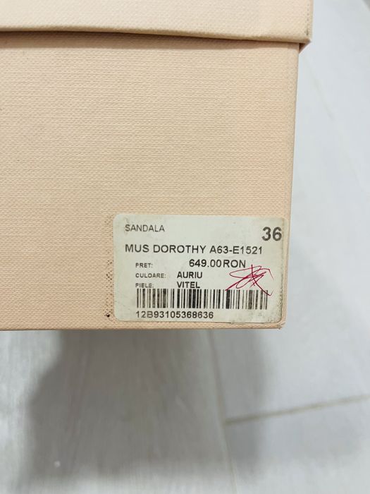 Sandale Cristhelene B - MUSETTE - marimea 36