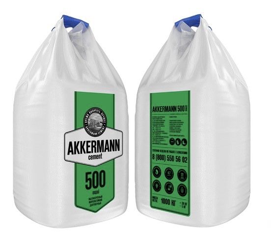 Цемент биг бэг 1 тонна.