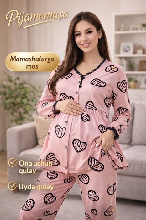 Mamasha pijama keldi