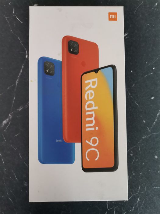 Redmi 9C 4/64Gb с коробкой и документами гарантия