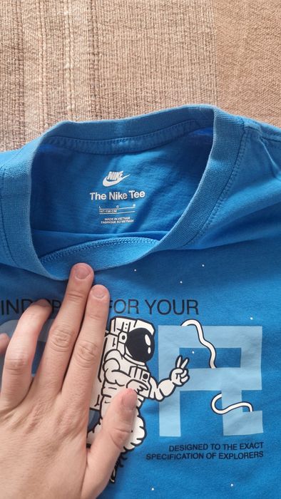Tricou nike albastru