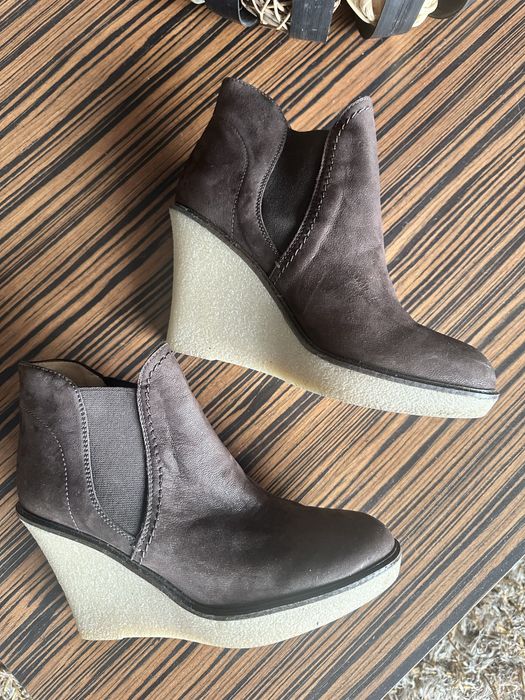 Botine de piele Emporio Armani nr 38