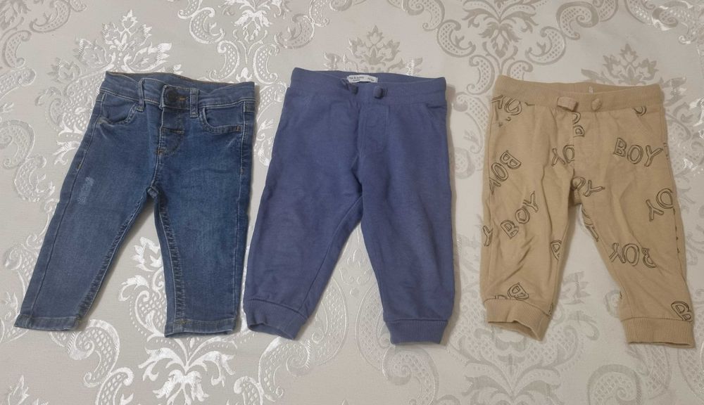 Лот летни дрехи за момче, 74 размер (12 броя)