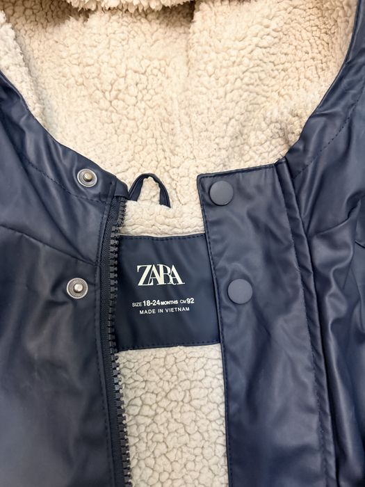Теплая куртка Zara детская