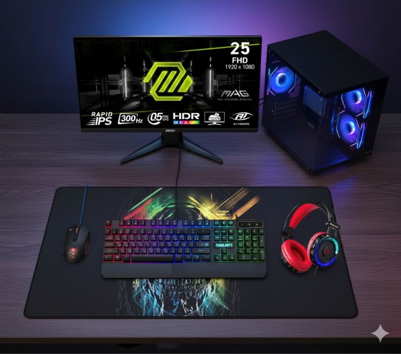 Игровой сет Монитор 24 180hz| i5-12400F | DDR4 16GB | GTX 1660S