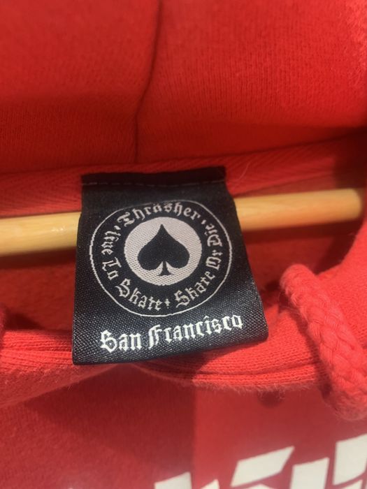 Trasher суитчер_червен_размер XL