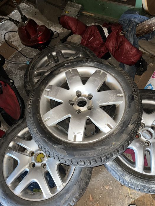 Jante aliaj R15 anvelope Bridgestone 195/65 R15 – set 4