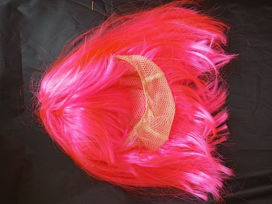 Парик розовый каре, голубой, русый, клоуна в наличии и на заказ любой