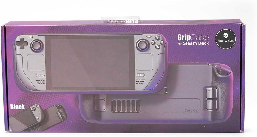 Skull & Co. GripCase SD pentru Steam Deck,husă protecție moale mânere