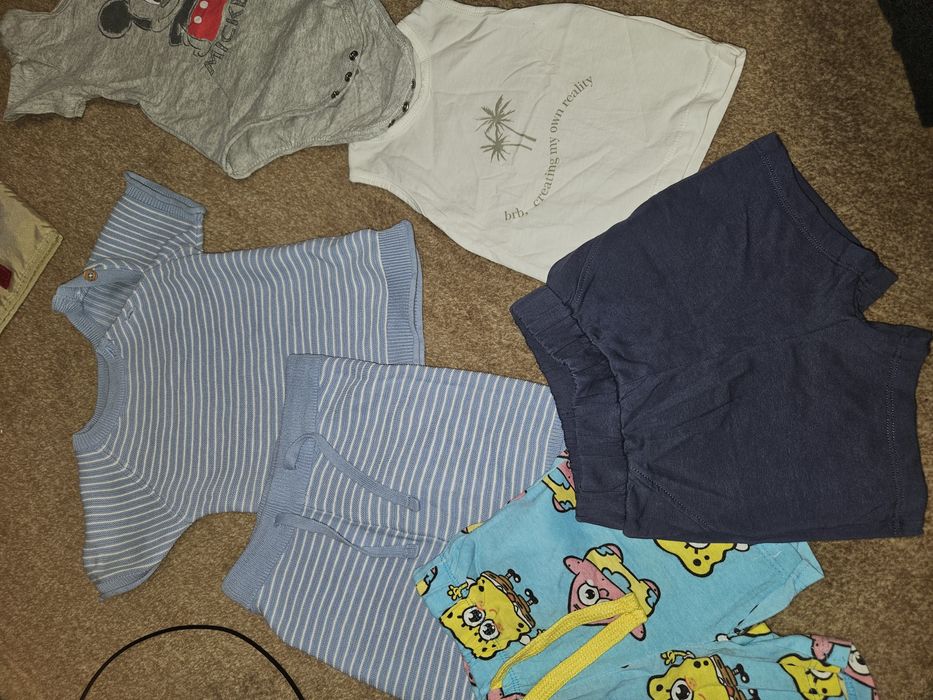 Зимни и Летни бебешки дрешки за момче 6-12м.