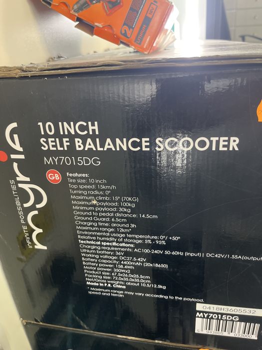 Myria hoverboard self balance scooter produse ca noi