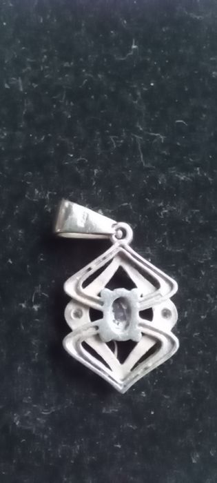 Pandantiv argint cu topaz mistic