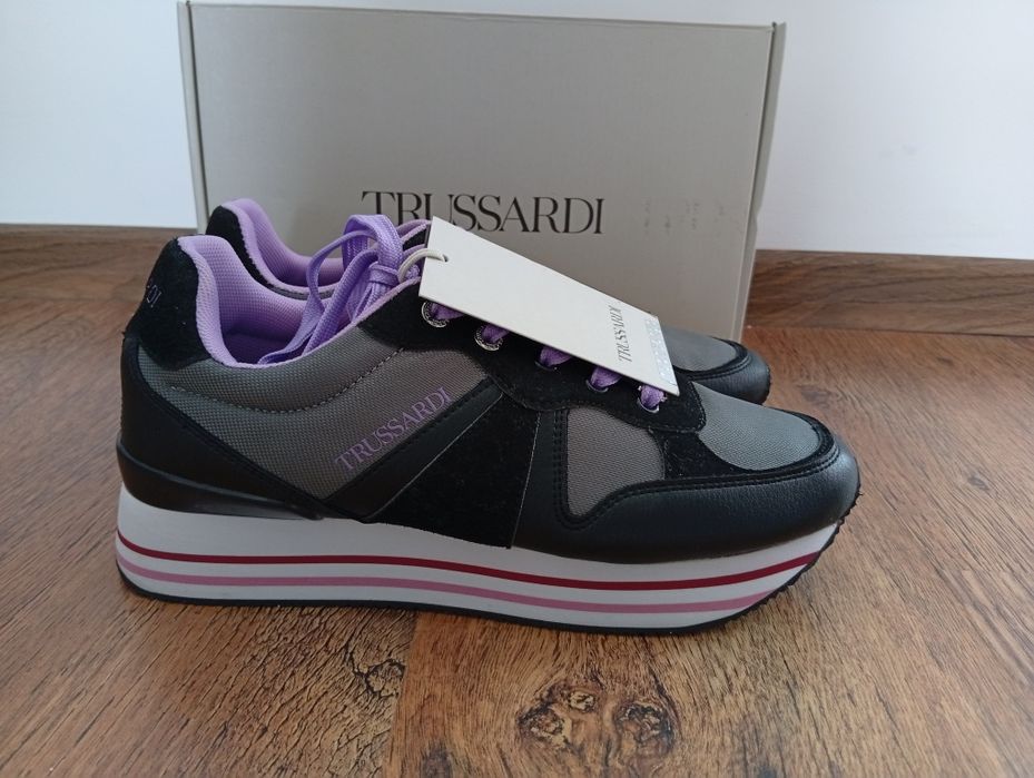 Trussardi women's sneakers  - дамски маратонки р-р 39 нови