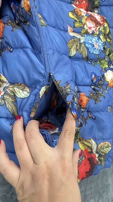 Олекотено красиво двулицево дамско яке