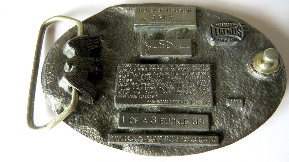 Catarame de curea James Dean ,USA