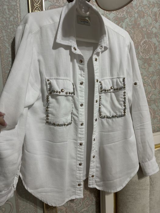 Белый рубашка Дише Срочно