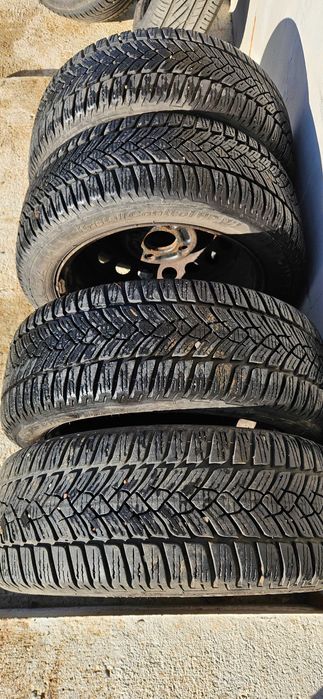 Зимни гуми Fulda 195 50 15+железни джанти за Мицубиши Колт 6