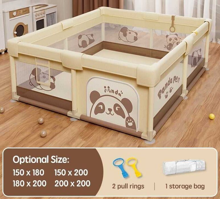 ВИСОКО КАЧЕСТВО Голяма детска кошара за игра ВИСОК КЛАС с ПОДАРЪЦИ