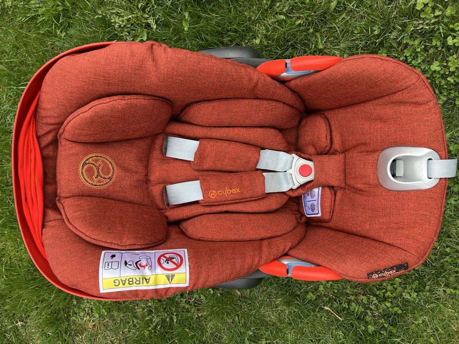 Scoica auto pentru copii Cybex Platinum - Cloud Z i-Size Plus 0-24 luni Autumn Gold