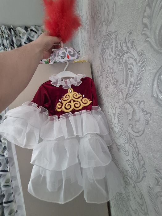 Платье на годик казахское