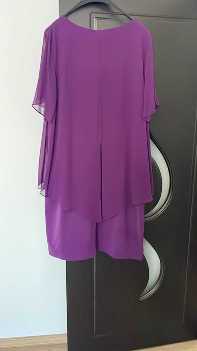 Rochie ocazii speciale rochie festivă rochie seară mărime 46-50 mov
