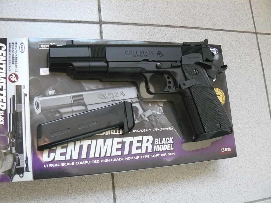 Pistol Airsoft COLT M1911 MK IV CENTIMETER Tokyo Marui, Nou,Spring/Arc