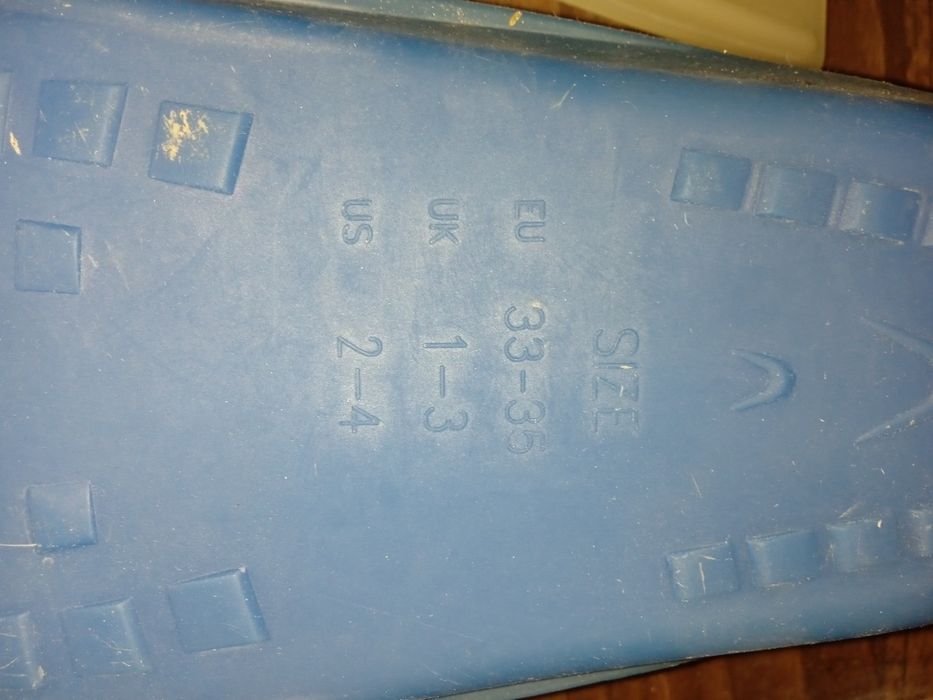 Ласты Conquest. Размер 33-35. Бело-синие